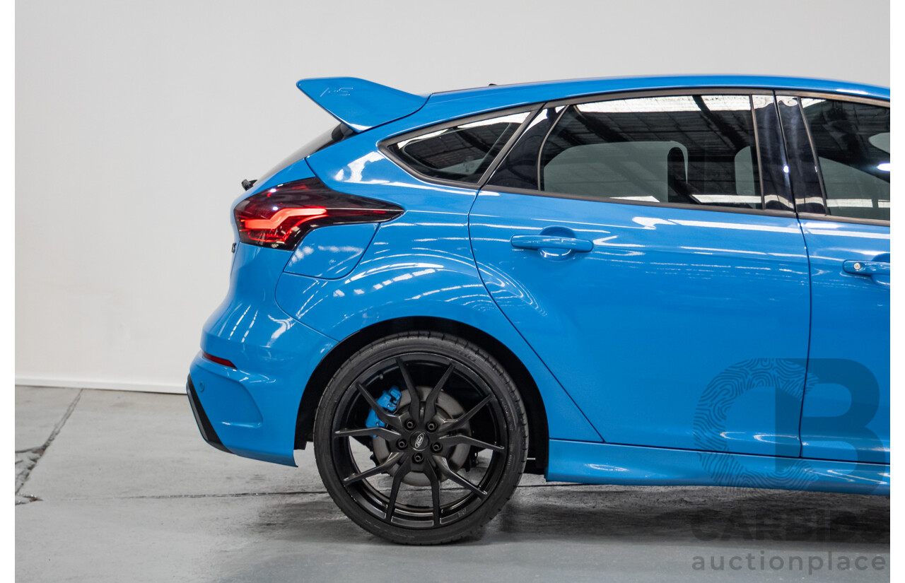 8/2016 Ford Focus RS (AWD) LZ 5D Hatchback Nitrous Blue Pearl Turbo 2.3L