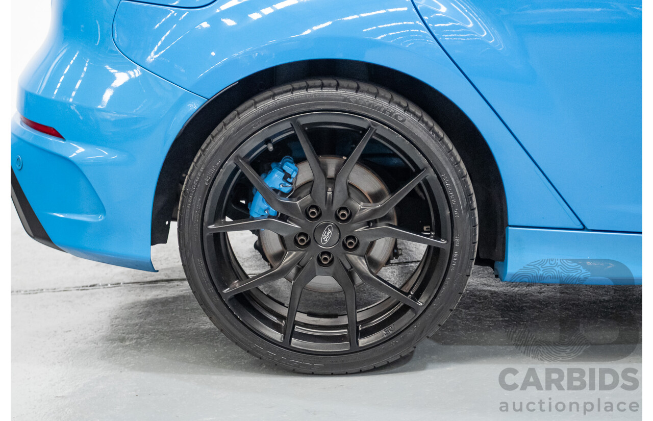 8/2016 Ford Focus RS (AWD) LZ 5D Hatchback Nitrous Blue Pearl Turbo 2.3L