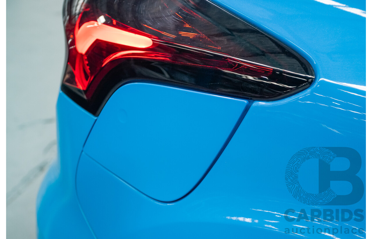 8/2016 Ford Focus RS (AWD) LZ 5D Hatchback Nitrous Blue Pearl Turbo 2.3L