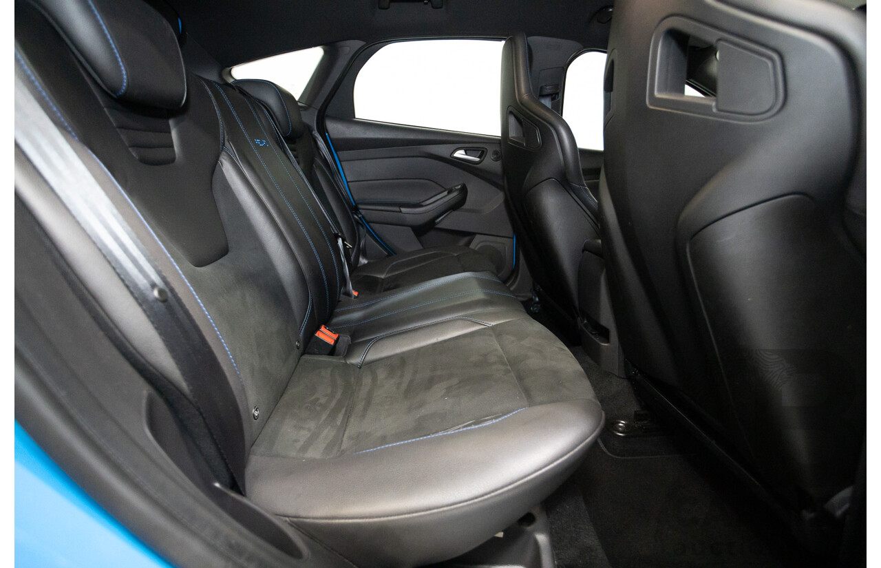 8/2016 Ford Focus RS (AWD) LZ 5D Hatchback Nitrous Blue Pearl Turbo 2.3L