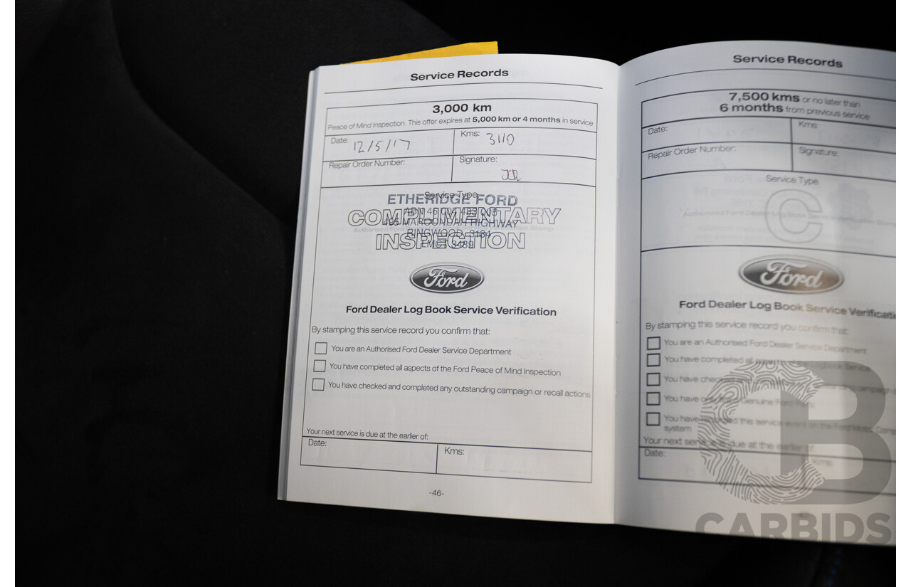 8/2016 Ford Focus RS (AWD) LZ 5D Hatchback Nitrous Blue Pearl Turbo 2.3L