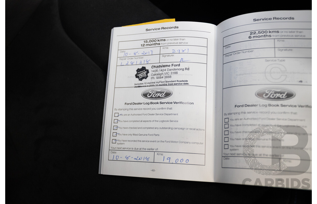 8/2016 Ford Focus RS (AWD) LZ 5D Hatchback Nitrous Blue Pearl Turbo 2.3L