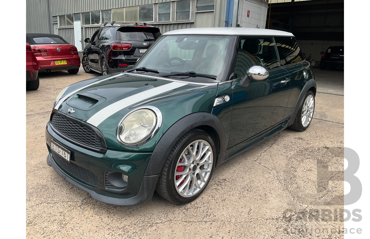 03/2009 Mini Cooper S R56 JCW pack 2D Hatchback British Racing Green Metallic Turbo 1.6L