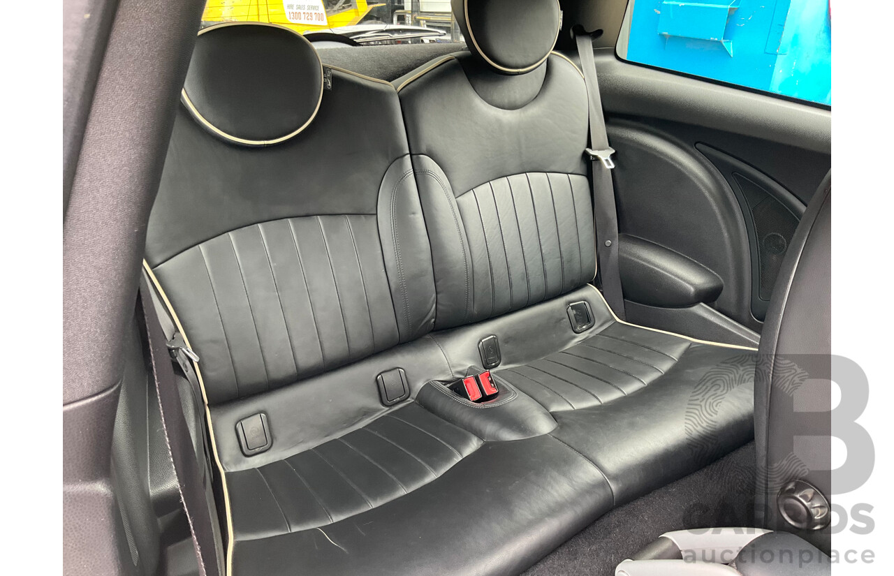 03/2009 Mini Cooper S R56 JCW pack 2D Hatchback British Racing Green Metallic Turbo 1.6L