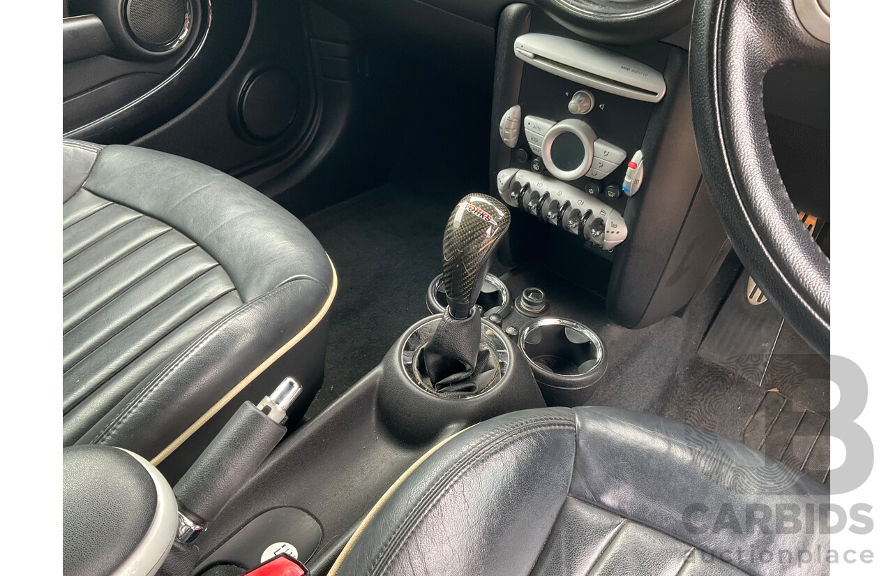 03/2009 Mini Cooper S R56 JCW pack 2D Hatchback British Racing Green Metallic Turbo 1.6L