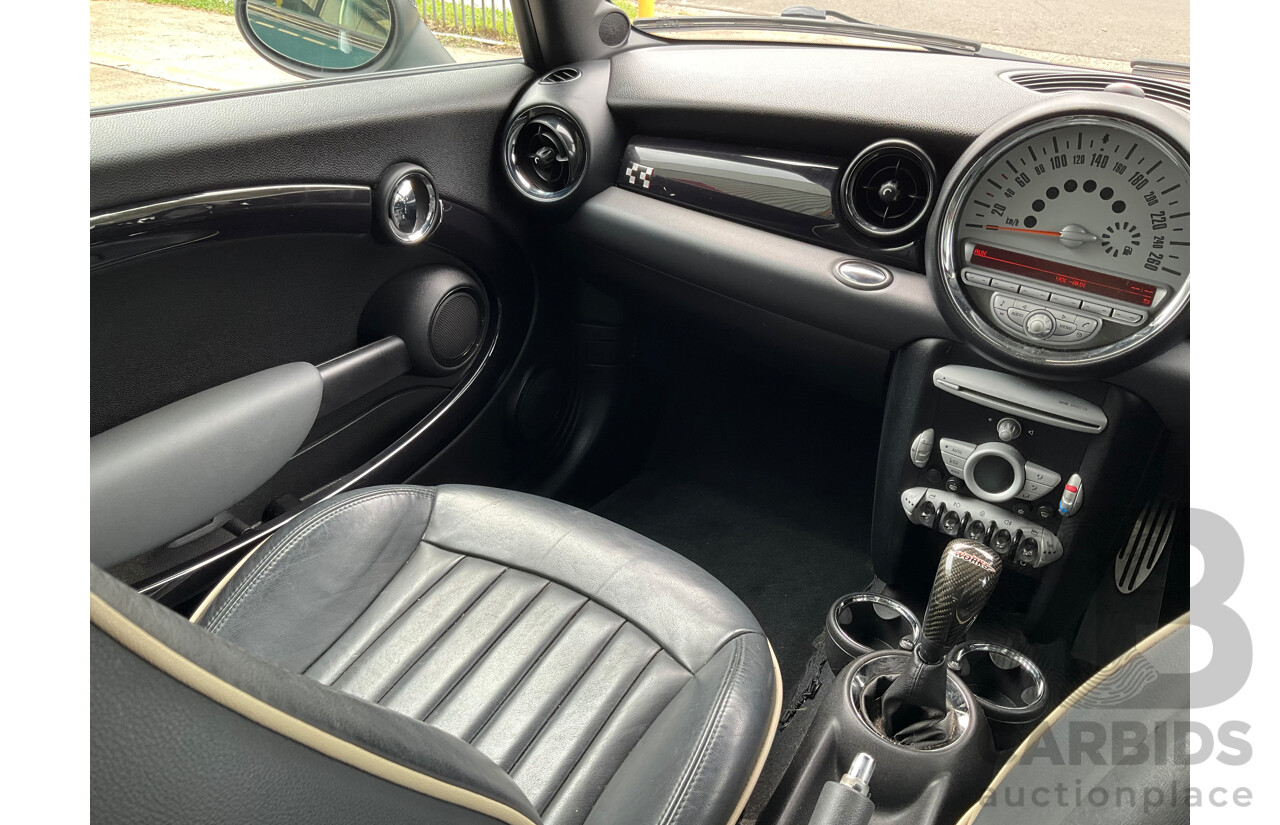 03/2009 Mini Cooper S John Cooper Works Performance Package R56 2d Hatchback British Racing Green Metallic Turbo 1.6L