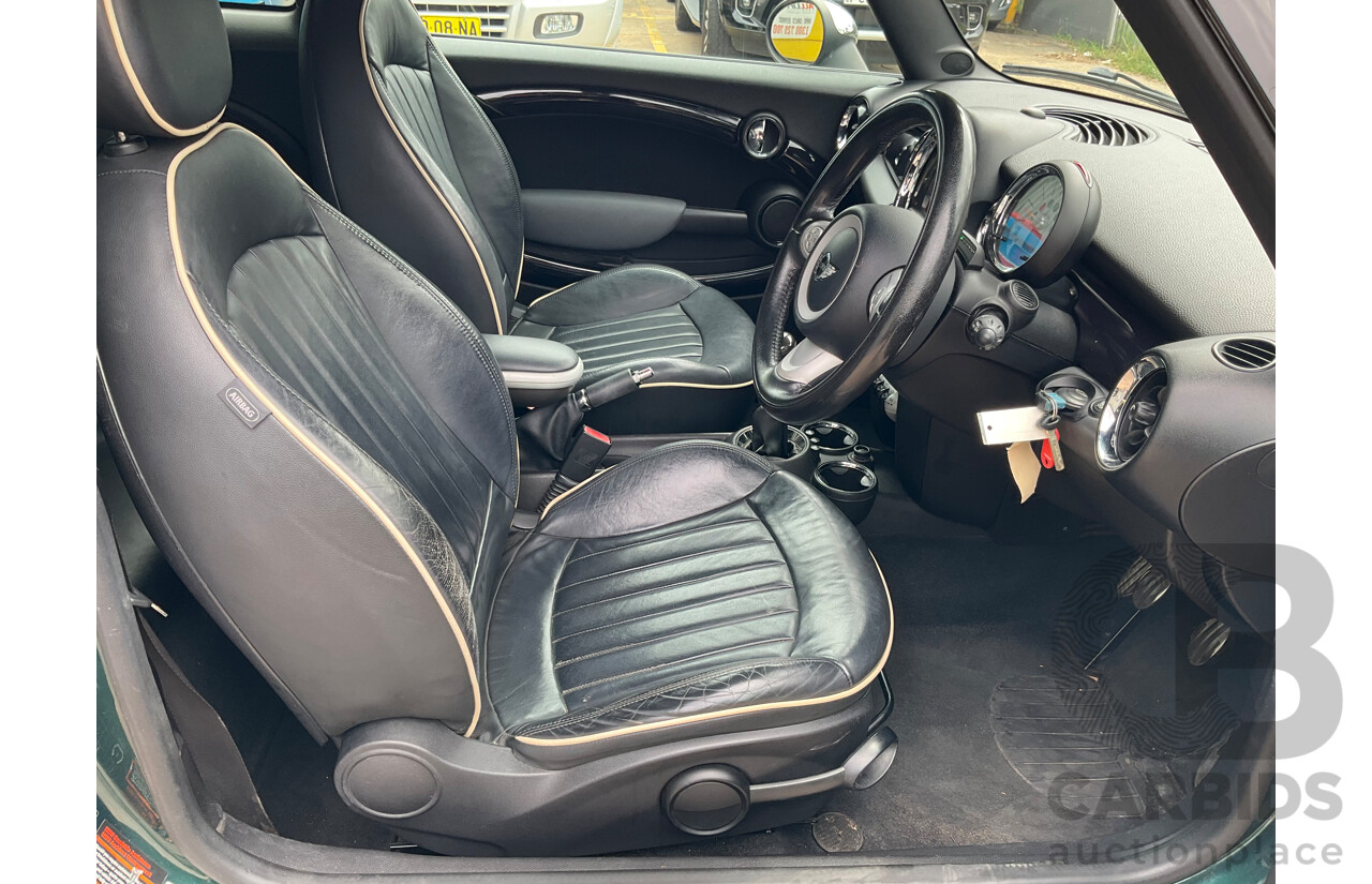 03/2009 Mini Cooper S John Cooper Works Performance Package R56 2d Hatchback British Racing Green Metallic Turbo 1.6L