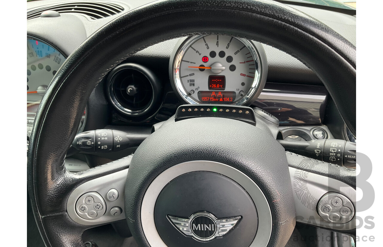 03/2009 Mini Cooper S John Cooper Works Performance Package R56 2d Hatchback British Racing Green Metallic Turbo 1.6L