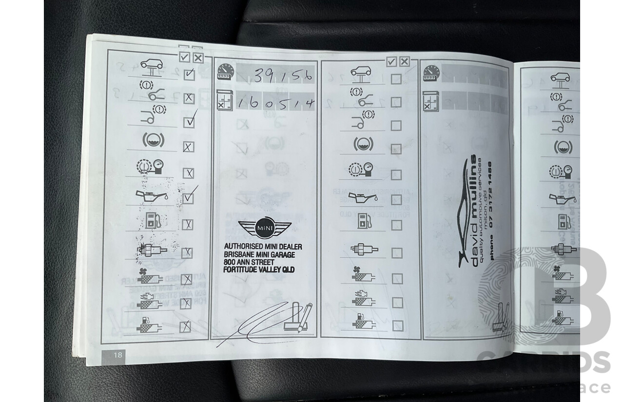 03/2009 Mini Cooper S John Cooper Works Performance Package R56 2d Hatchback British Racing Green Metallic Turbo 1.6L