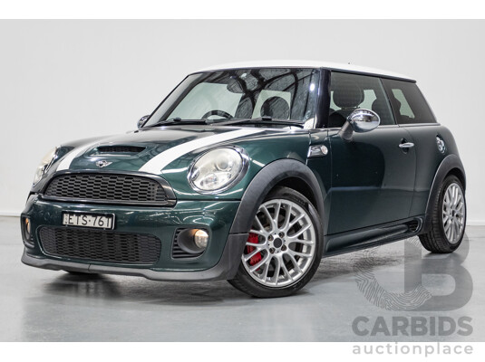 03/2009 Mini Cooper S R56 JCW pack 2D Hatchback British Racing Green Metallic Turbo 1.6L