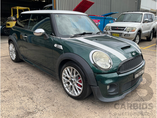 03/2009 Mini Cooper S John Cooper Works Performance Package R56 2d Hatchback British Racing Green Metallic Turbo 1.6L