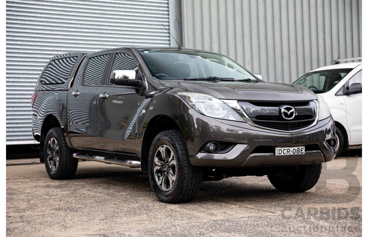 12/2015 Mazda BT-50 XTR (4x4) MY16 Dual Cab Utility Desert Bronze Metallic Turbo Diesel 3.2L