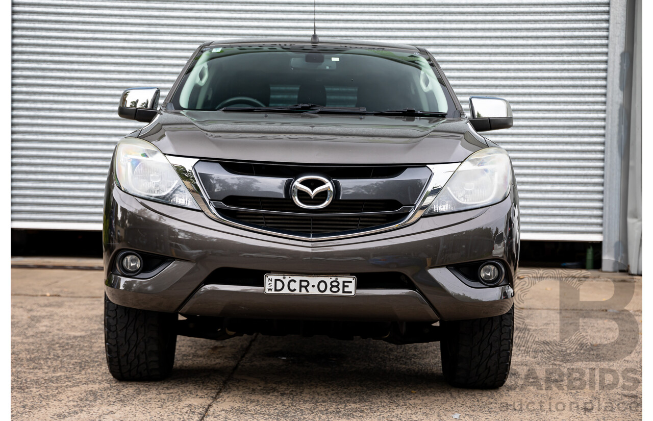 12/2015 Mazda BT-50 XTR (4x4) MY16 Dual Cab Utility Desert Bronze Metallic Turbo Diesel 3.2L