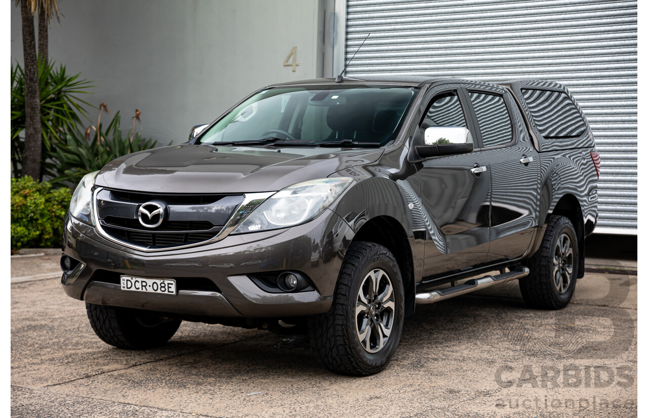 12/2015 Mazda BT-50 XTR (4x4) MY16 Dual Cab Utility Desert Bronze Metallic Turbo Diesel 3.2L