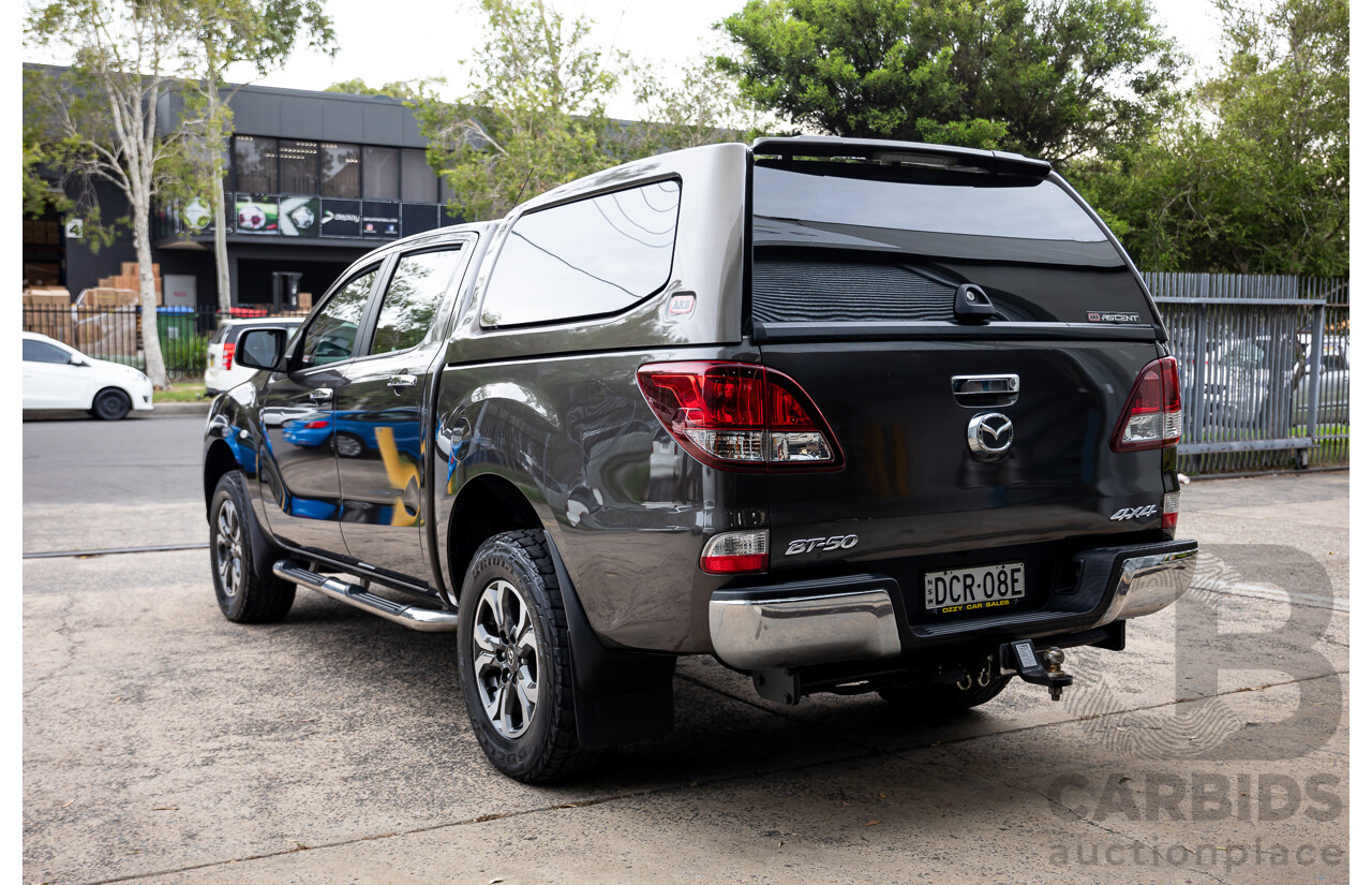 12/2015 Mazda BT-50 XTR (4x4) MY16 Dual Cab Utility Desert Bronze Metallic Turbo Diesel 3.2L