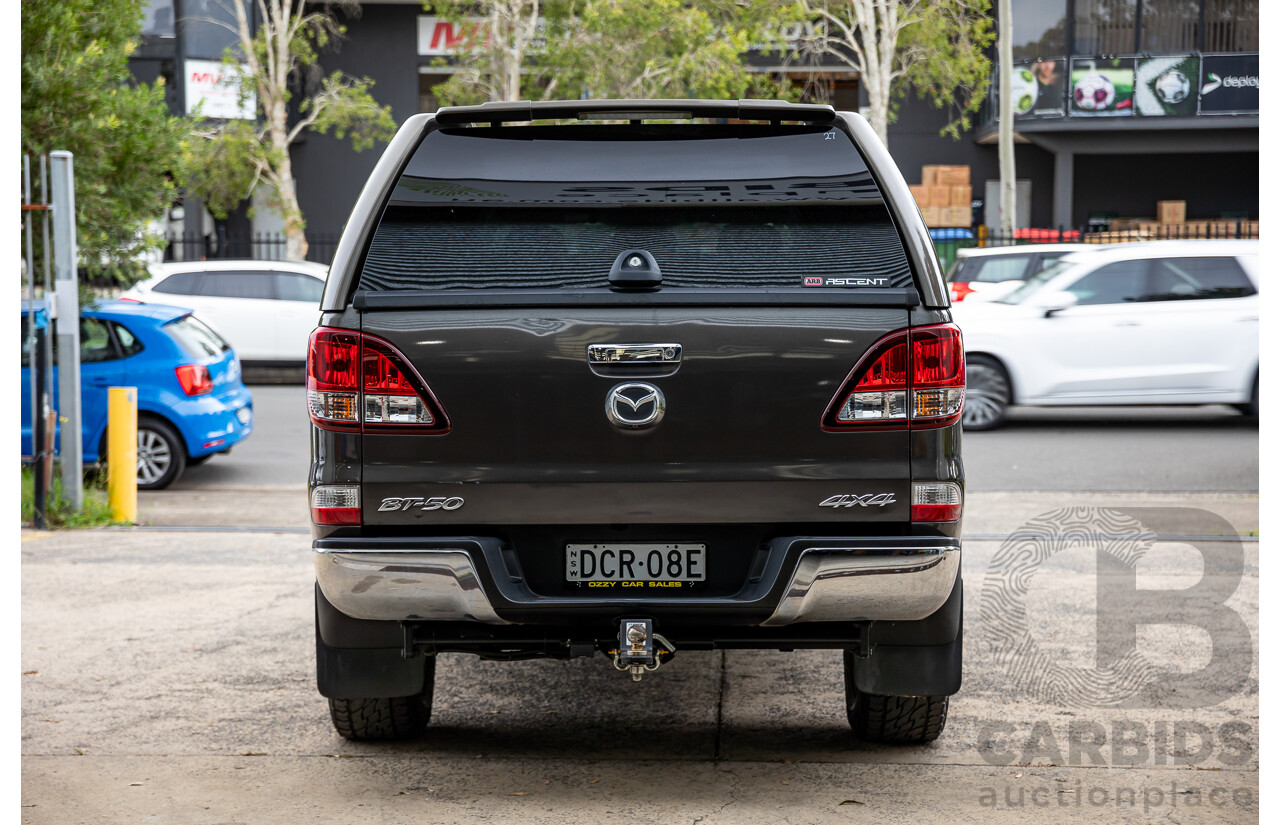 12/2015 Mazda BT-50 XTR (4x4) MY16 Dual Cab Utility Desert Bronze Metallic Turbo Diesel 3.2L