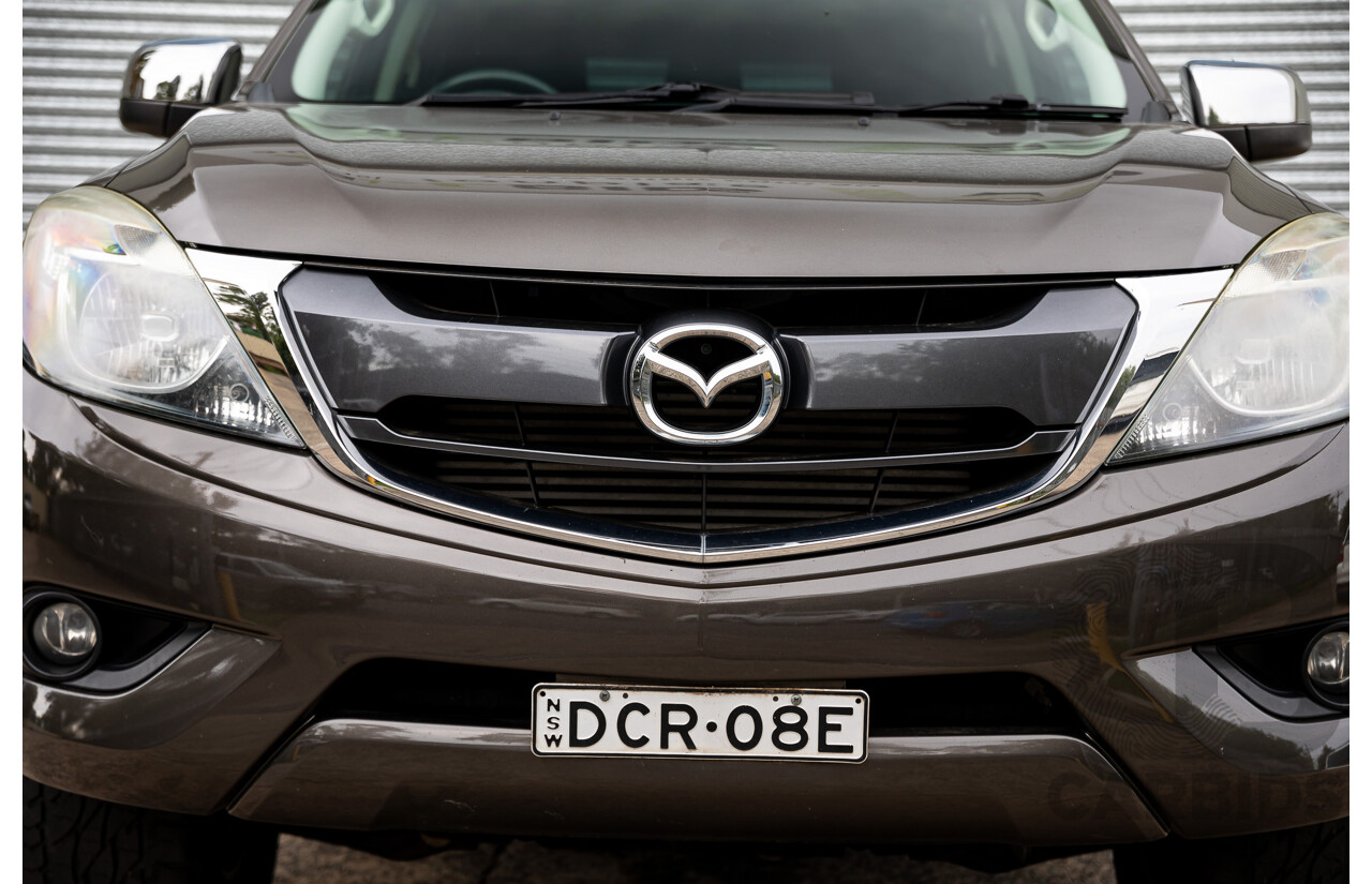12/2015 Mazda BT-50 XTR (4x4) MY16 Dual Cab Utility Desert Bronze Metallic Turbo Diesel 3.2L