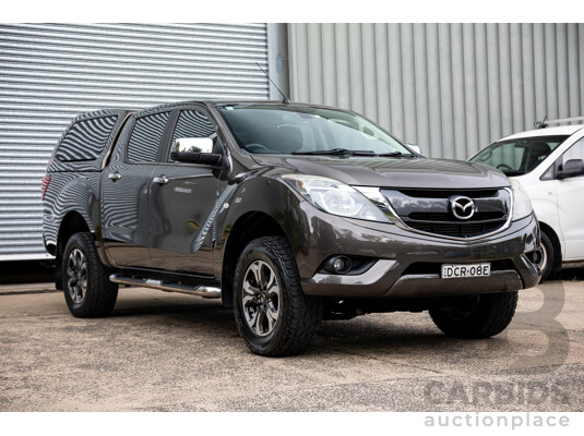 12/2015 Mazda BT-50 XTR (4x4) MY16 Dual Cab Utility Desert Bronze Metallic Turbo Diesel 3.2L
