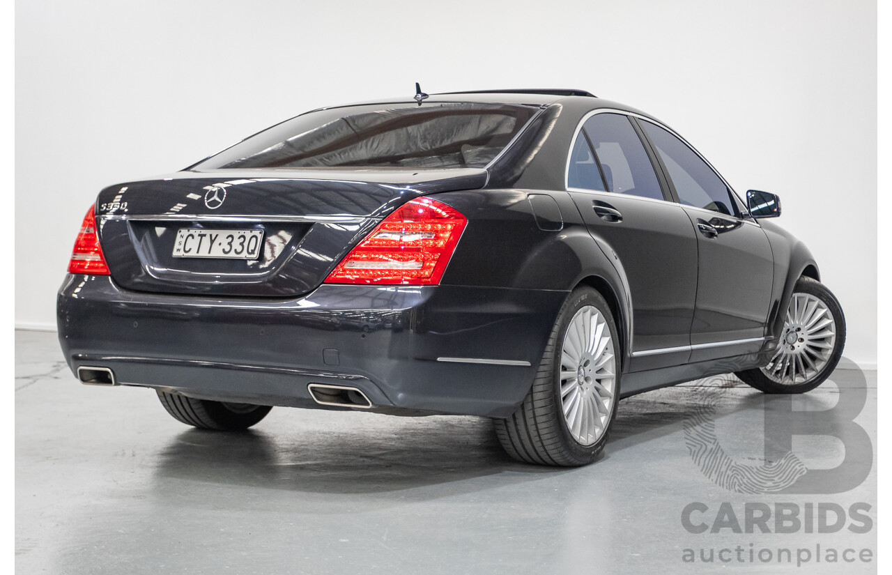 11/2010 Mercedes-Benz S350 221 09 Upgrade 4D Sedan Chromit Majestic Black Metallic V6 3.5L