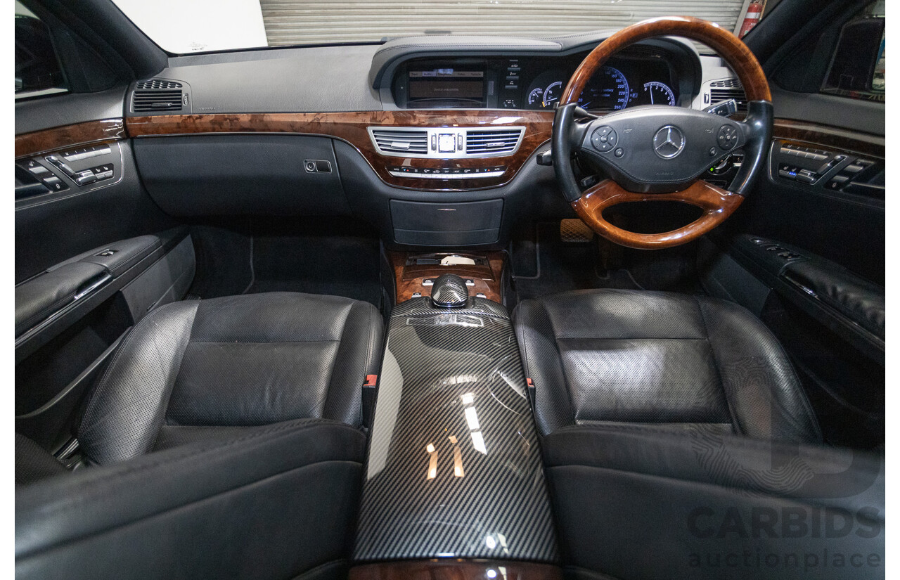 11/2010 Mercedes-Benz S350 221 09 Upgrade 4D Sedan Chromit Majestic Black Metallic V6 3.5L