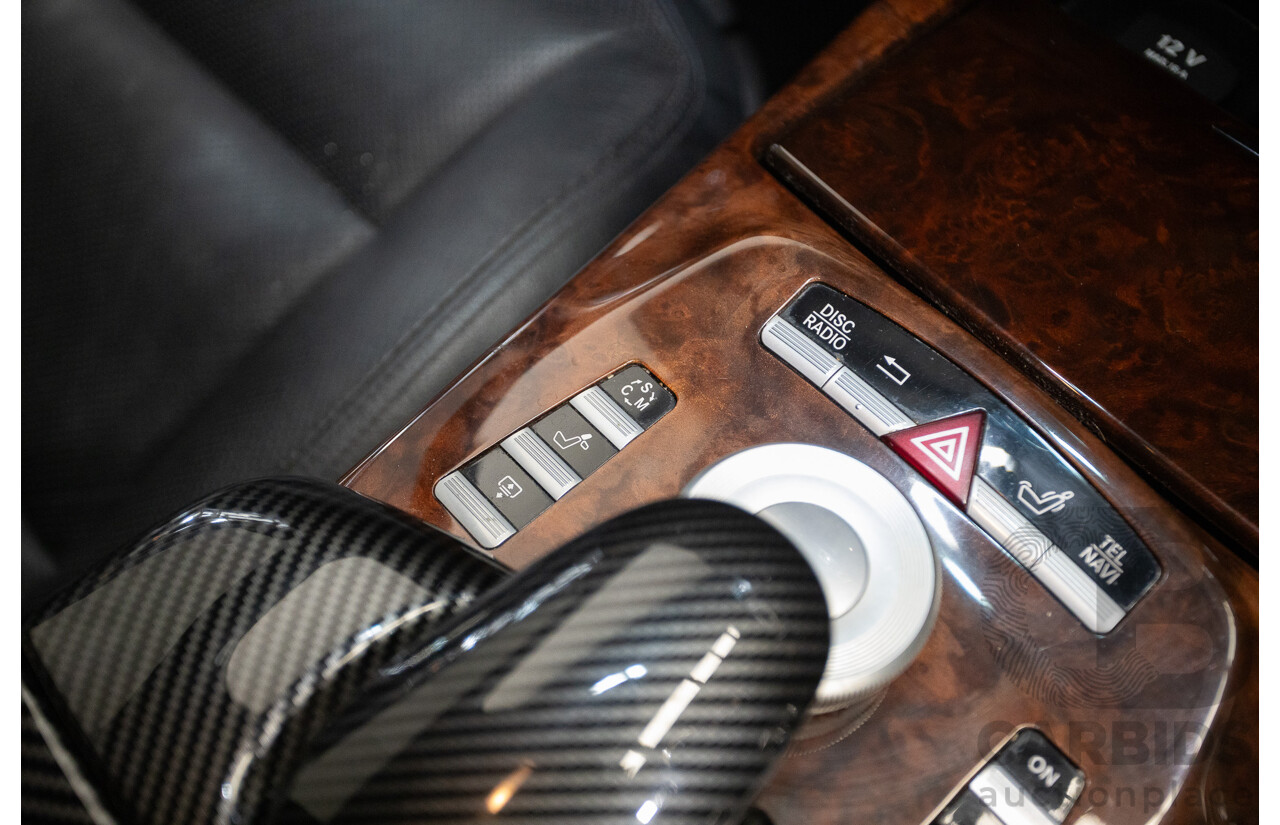 11/2010 Mercedes-Benz S350 221 09 Upgrade 4D Sedan Chromit Majestic Black Metallic V6 3.5L