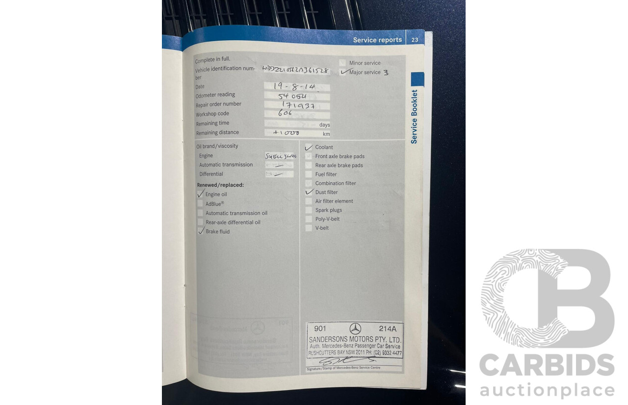 11/2010 Mercedes-Benz S350 221 09 Upgrade 4D Sedan Chromit Majestic Black Metallic V6 3.5L