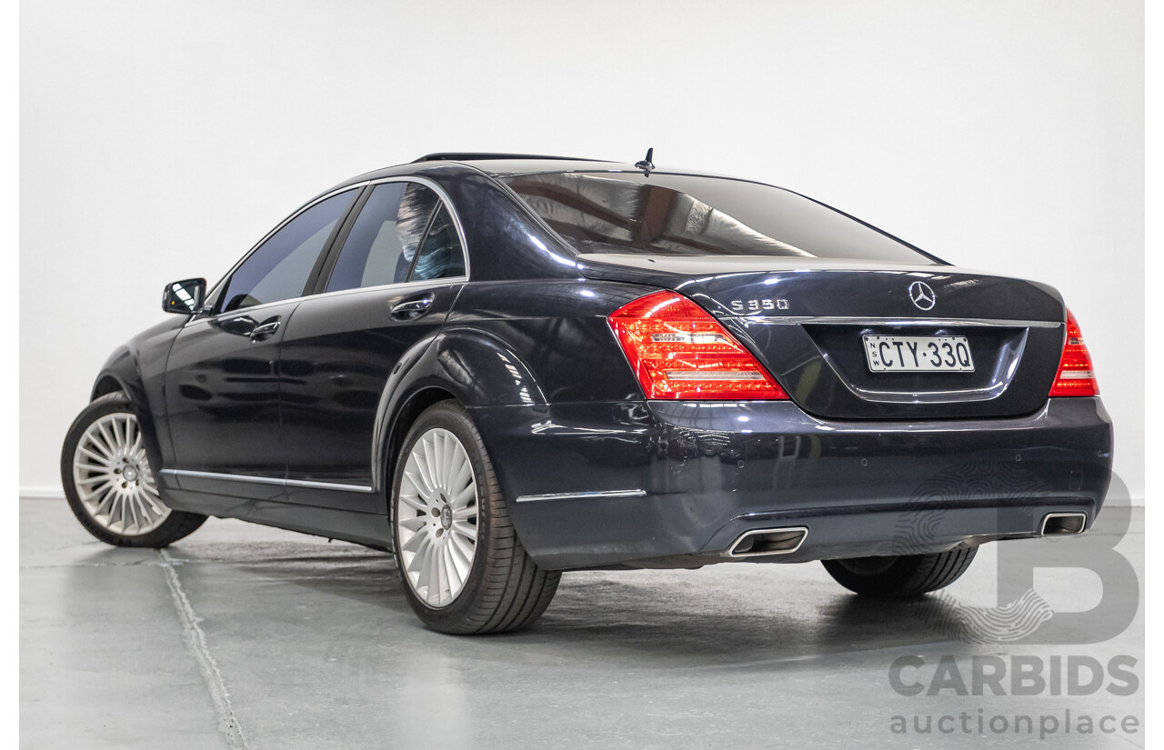 11/2010 Mercedes-Benz S350 221 09 Upgrade 4D Sedan Chromit Majestic Black Metallic V6 3.5L