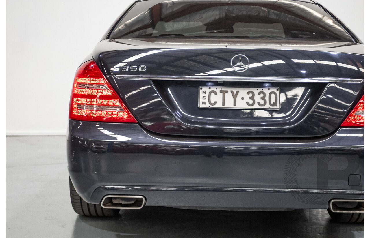 11/2010 Mercedes-Benz S350 221 09 Upgrade 4D Sedan Chromit Majestic Black Metallic V6 3.5L