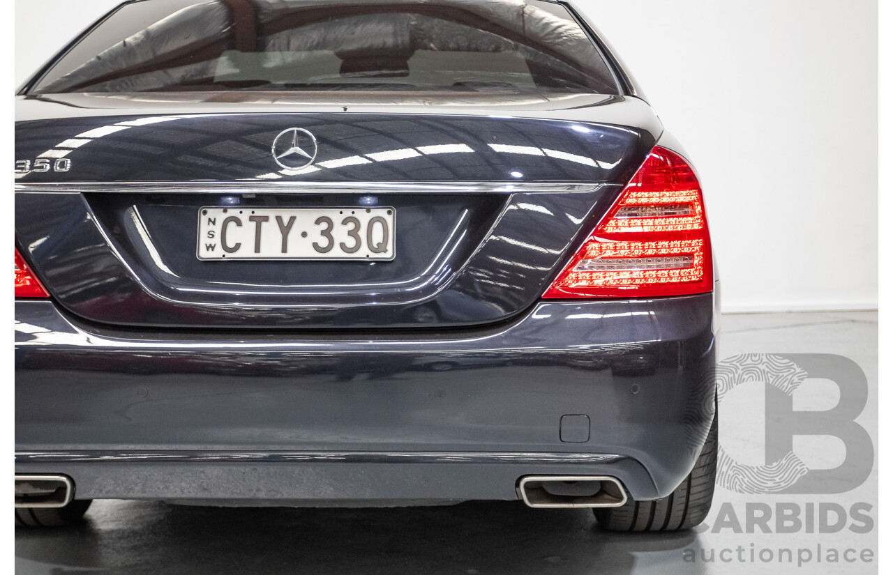 11/2010 Mercedes-Benz S350 221 09 Upgrade 4D Sedan Chromit Majestic Black Metallic V6 3.5L