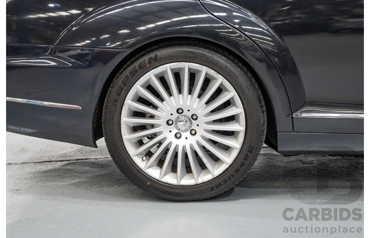 11/2010 Mercedes-Benz S350 221 09 Upgrade 4D Sedan Chromit Majestic Black Metallic V6 3.5L