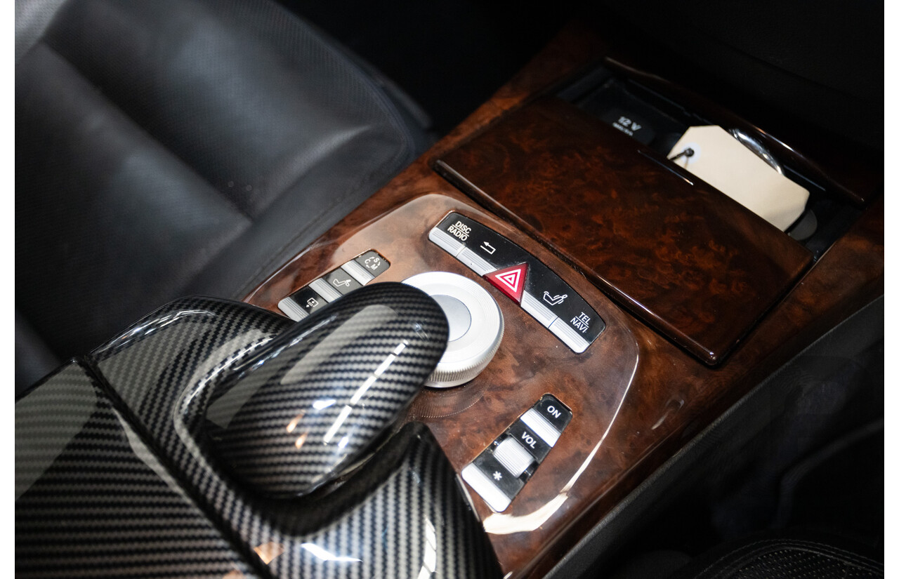 11/2010 Mercedes-Benz S350 221 09 Upgrade 4D Sedan Chromit Majestic Black Metallic V6 3.5L