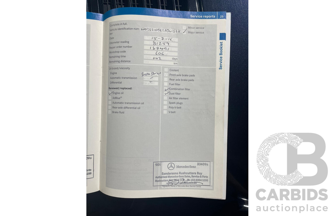 11/2010 Mercedes-Benz S350 221 09 Upgrade 4D Sedan Chromit Majestic Black Metallic V6 3.5L