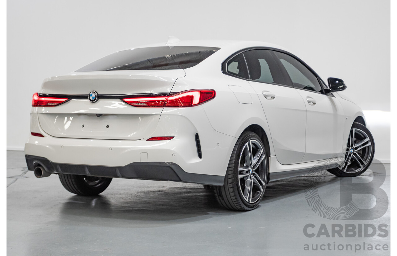 2/2020 BMW 218i M Sport Gran Coupe F44 4D Coupe Alpine White Turbo 1.5L