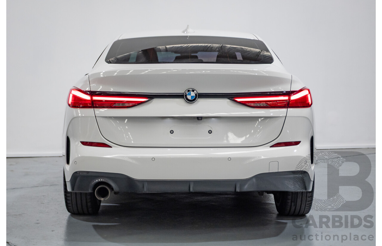 2/2020 BMW 218i M Sport Gran Coupe F44 4D Coupe Alpine White Turbo 1.5L