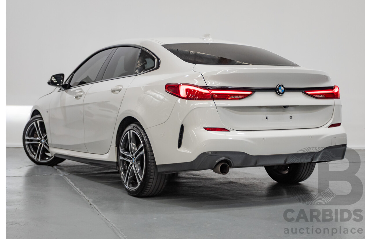 2/2020 BMW 218i M Sport Gran Coupe F44 4D Coupe Alpine White Turbo 1.5L