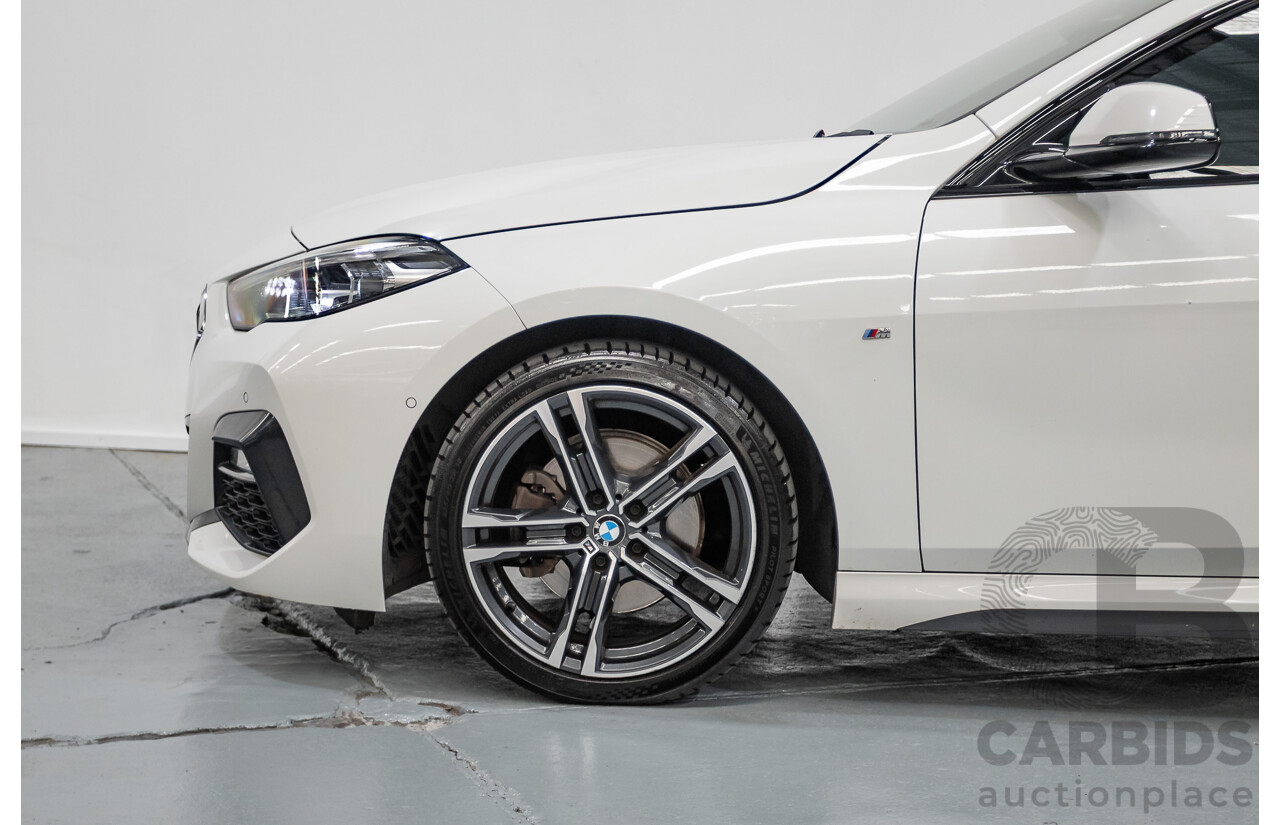 2/2020 BMW 218i M Sport Gran Coupe F44 4D Coupe Alpine White Turbo 1.5L