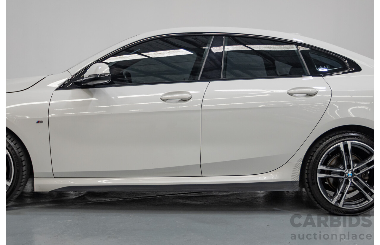 2/2020 BMW 218i M Sport Gran Coupe F44 4D Coupe Alpine White Turbo 1.5L