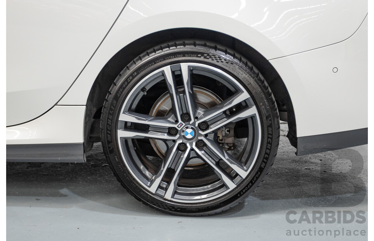2/2020 BMW 218i M Sport Gran Coupe F44 4D Coupe Alpine White Turbo 1.5L