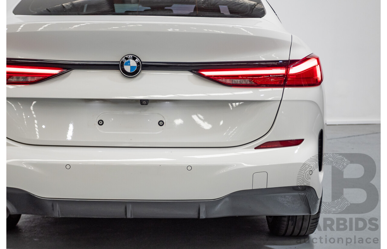 2/2020 BMW 218i M Sport Gran Coupe F44 4D Coupe Alpine White Turbo 1.5L