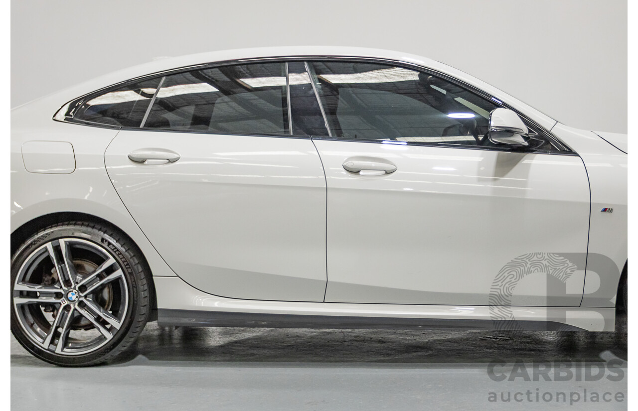 2/2020 BMW 218i M Sport Gran Coupe F44 4D Coupe Alpine White Turbo 1.5L
