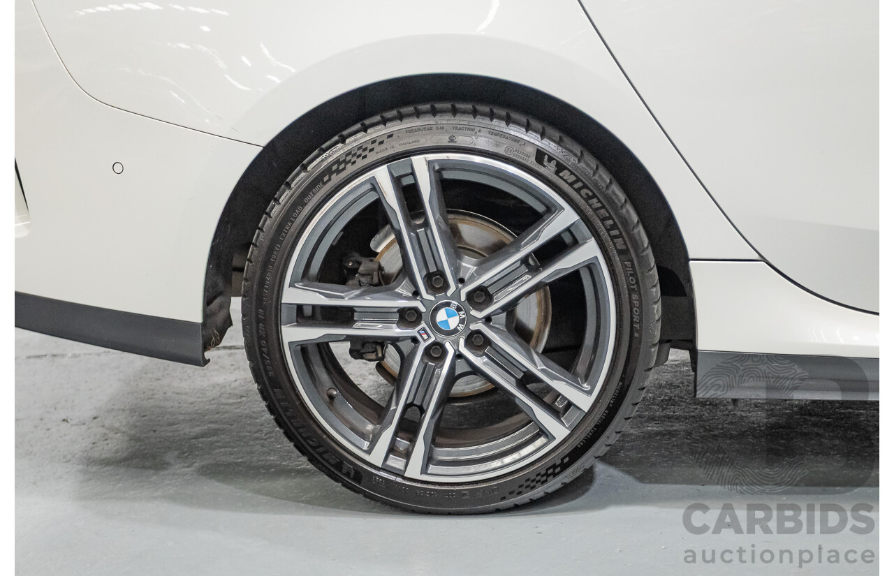 2/2020 BMW 218i M Sport Gran Coupe F44 4D Coupe Alpine White Turbo 1.5L