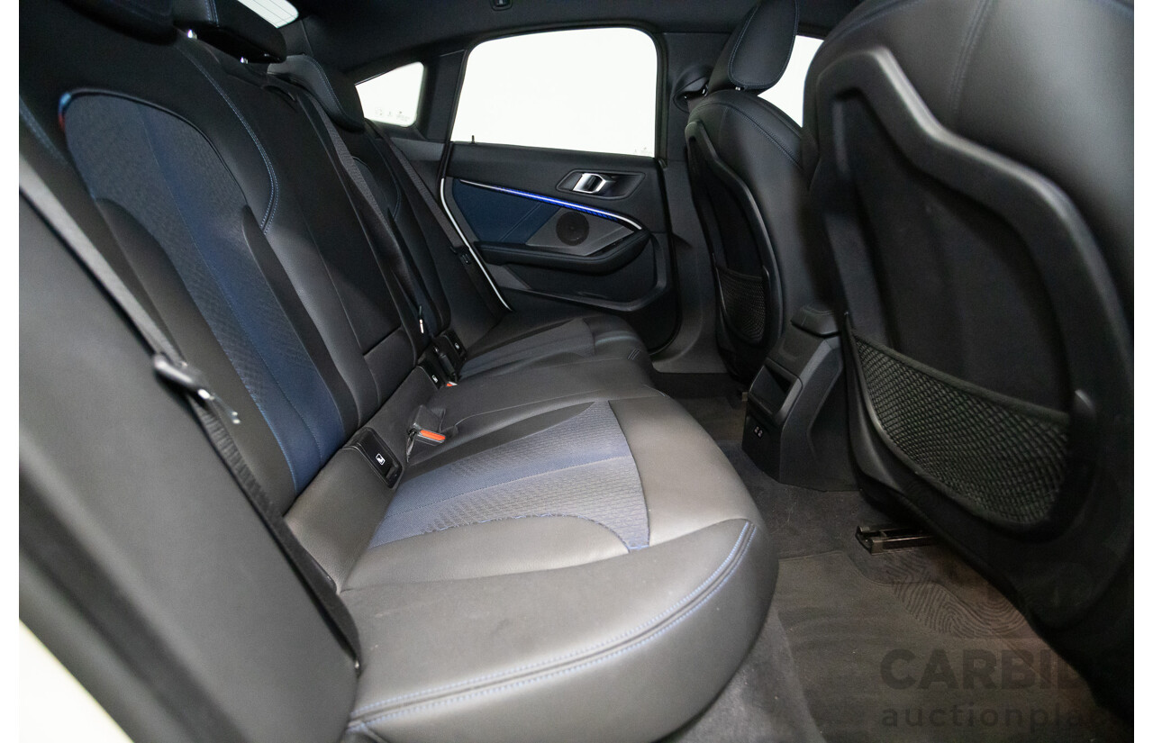 2/2020 BMW 218i M Sport Gran Coupe F44 4D Coupe Alpine White Turbo 1.5L