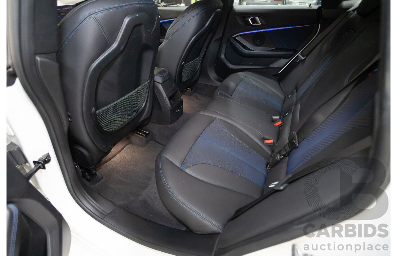 2/2020 BMW 218i M Sport Gran Coupe F44 4D Coupe Alpine White Turbo 1.5L