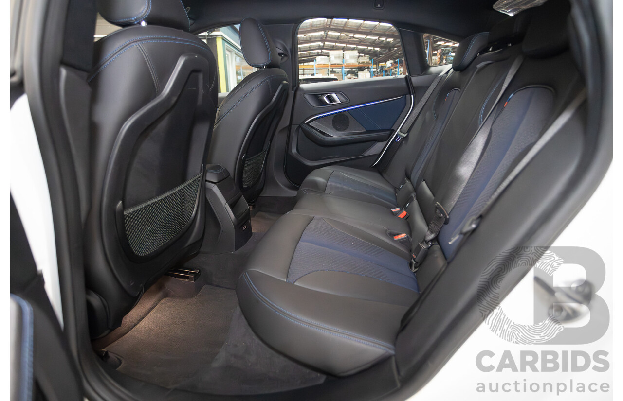 2/2020 BMW 218i M Sport Gran Coupe F44 4D Coupe Alpine White Turbo 1.5L