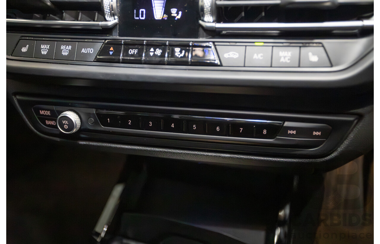 2/2020 BMW 218i M Sport Gran Coupe F44 4D Coupe Alpine White Turbo 1.5L