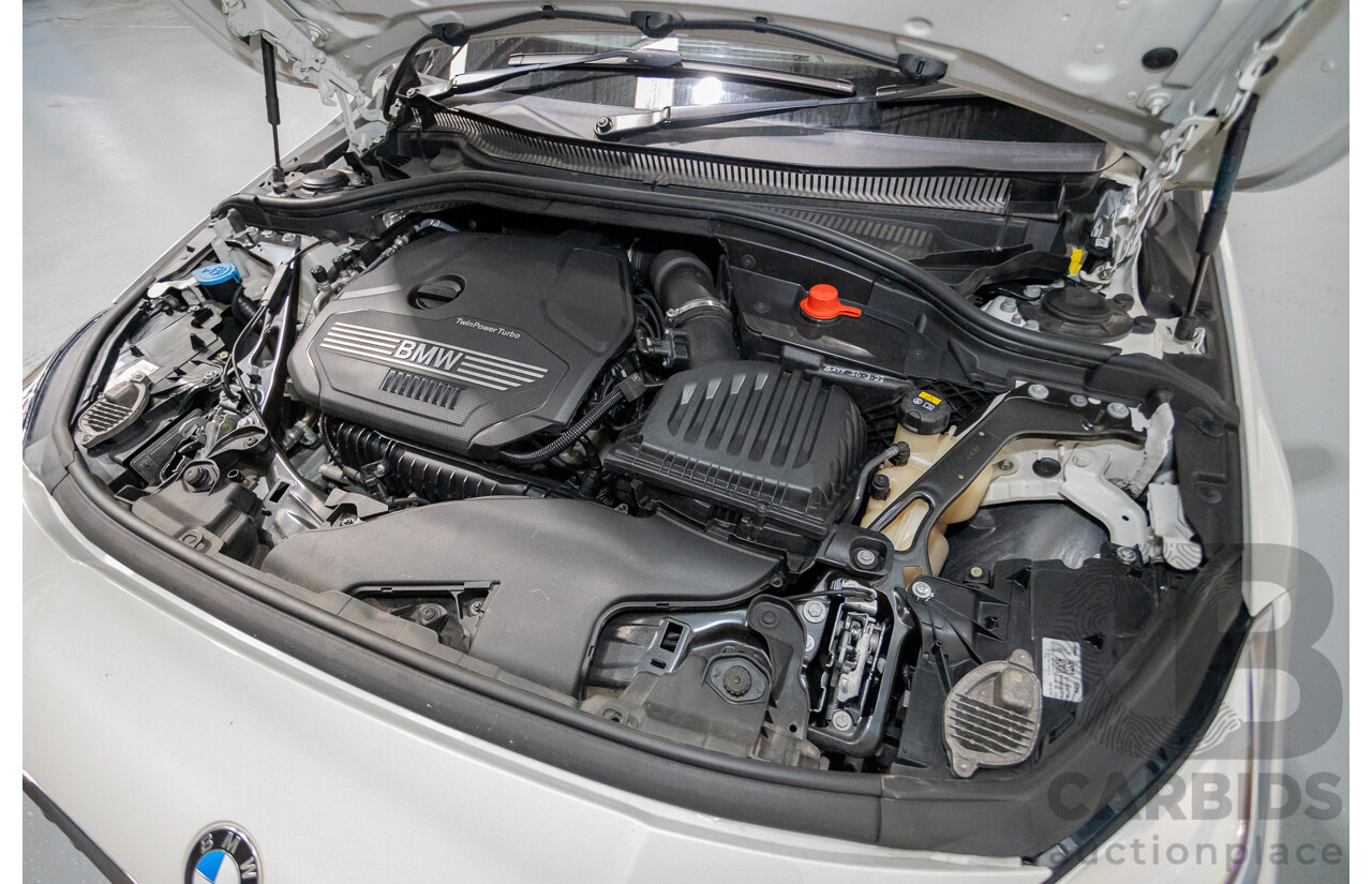 2/2020 BMW 218i M Sport Gran Coupe F44 4D Coupe Alpine White Turbo 1.5L