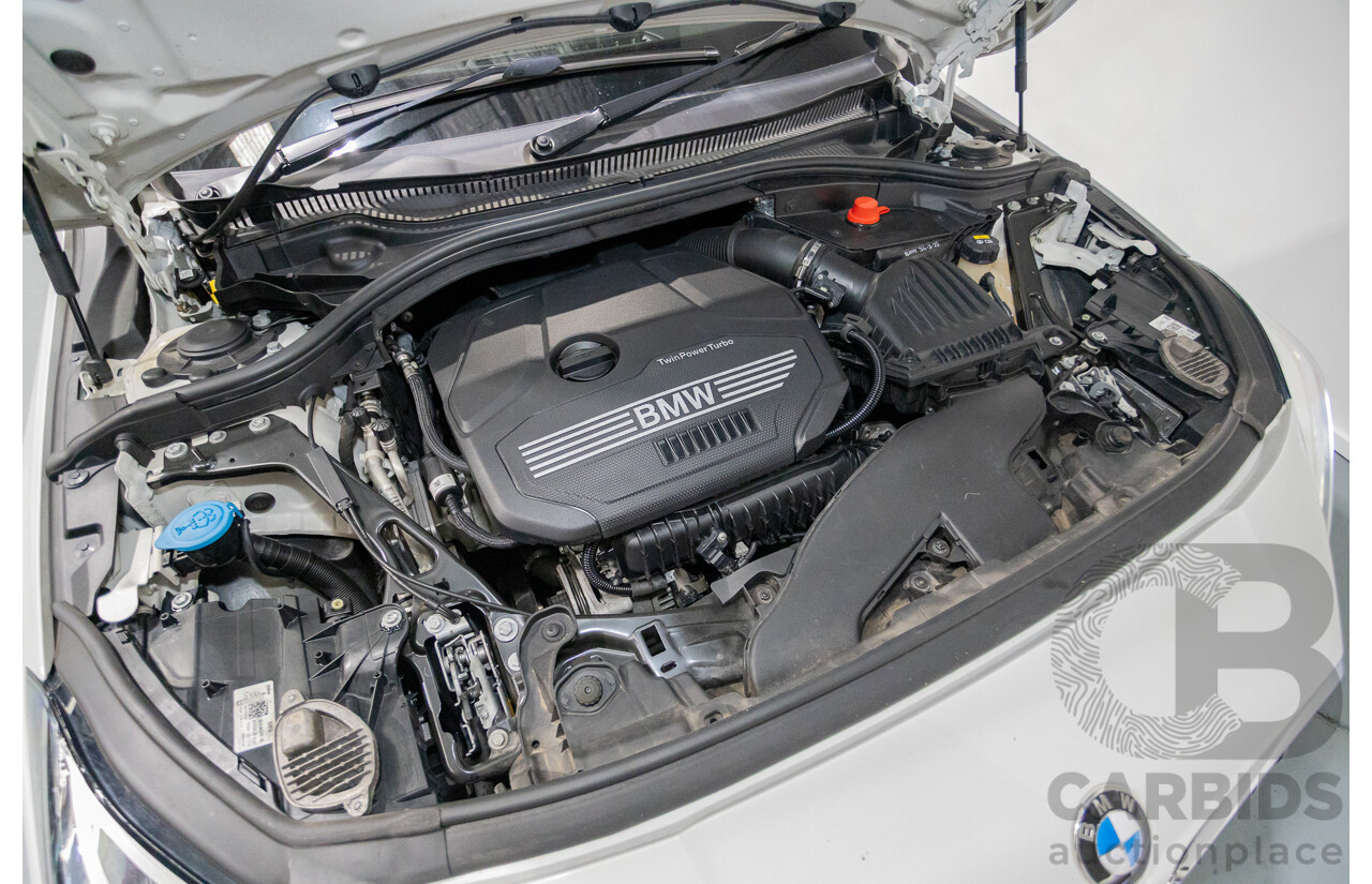 2/2020 BMW 218i M Sport Gran Coupe F44 4D Coupe Alpine White Turbo 1.5L