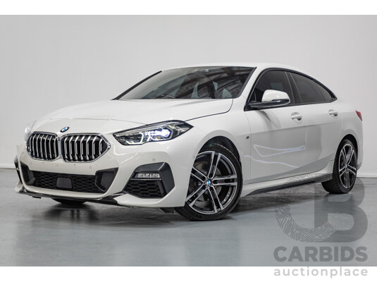 2/2020 BMW 218i M Sport Gran Coupe F44 4D Coupe Alpine White Turbo 1.5L
