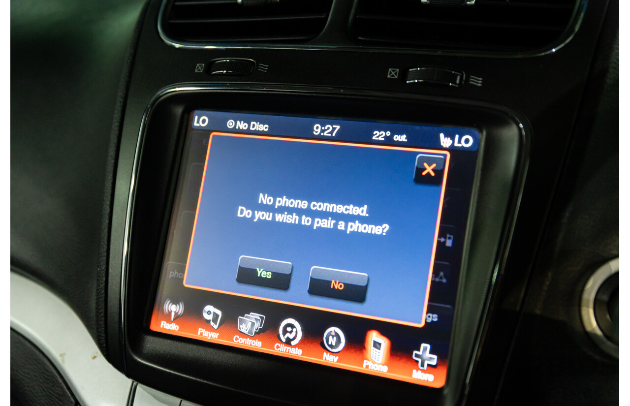 11/2013 Dodge Journey R/T JC MY13 4d Wagon Brilliant Black Pearl V6 3.6L