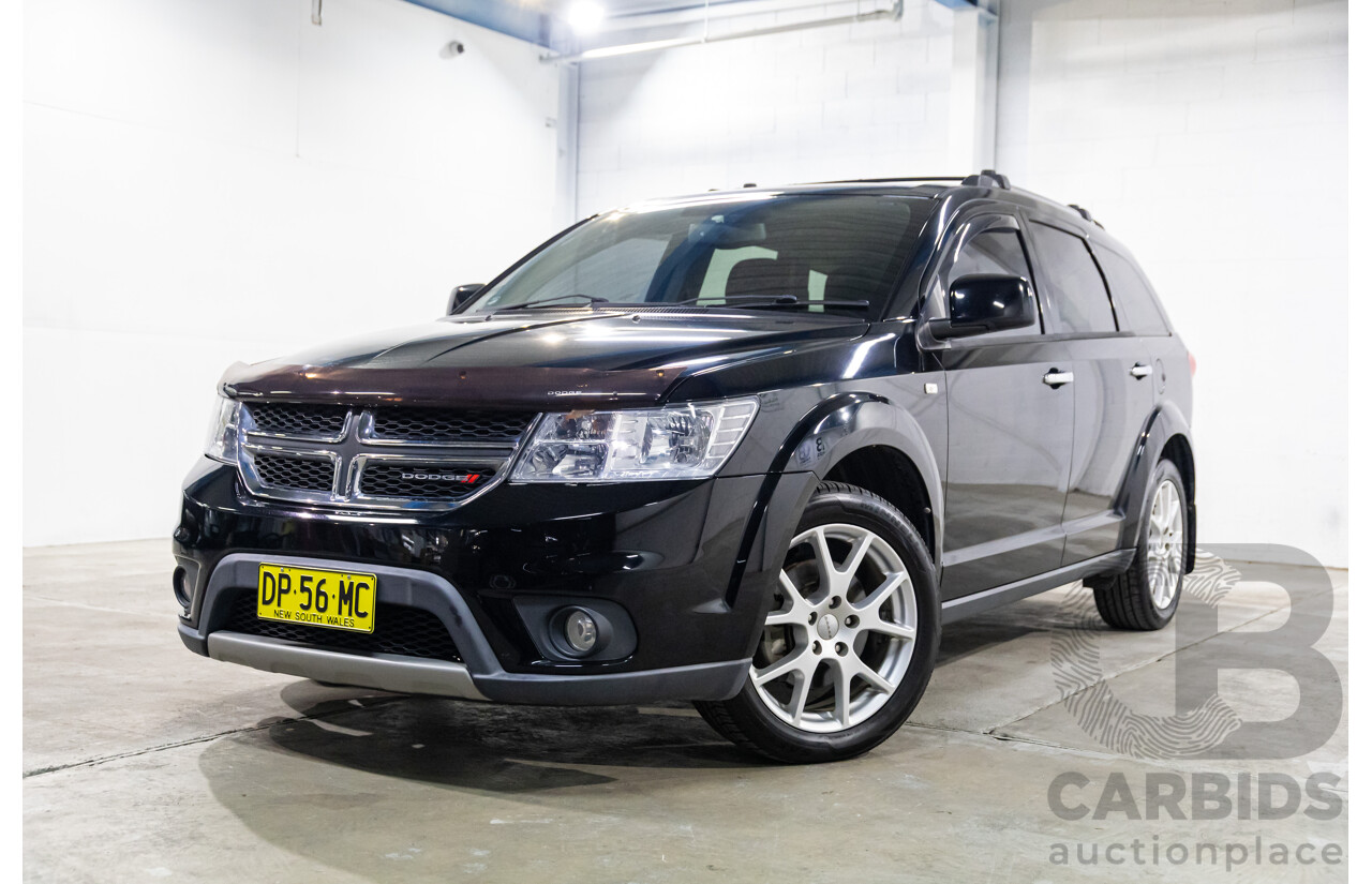 11/2013 Dodge Journey R/T JC MY13 4d Wagon Brilliant Black Pearl V6 3.6L